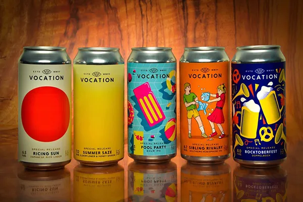 Beer Can Labels