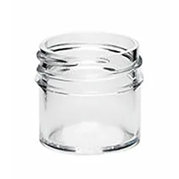 Clear Plastic Jar