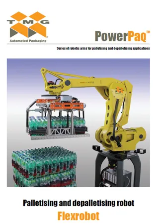 Palletising and depalletising robot