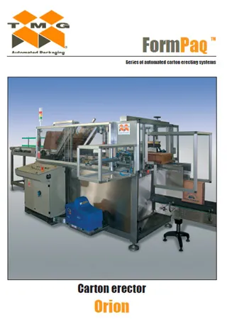 Carton erector