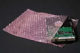 Air bubbles - bubble wrap Polyethylene Film 
