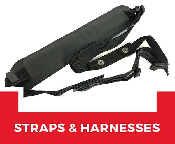CUSTOM STRAPS AND HARNESSES
