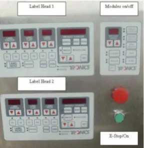Touch Panel with 100 Job Memory