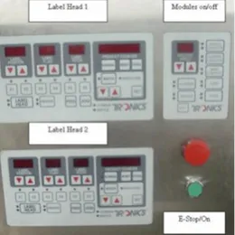Touch Panel with 100 Job Memory