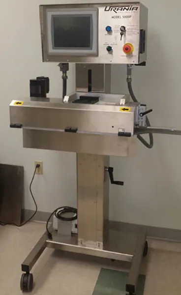 Model 5000P Heat Sealer with Allen Bradley Controls