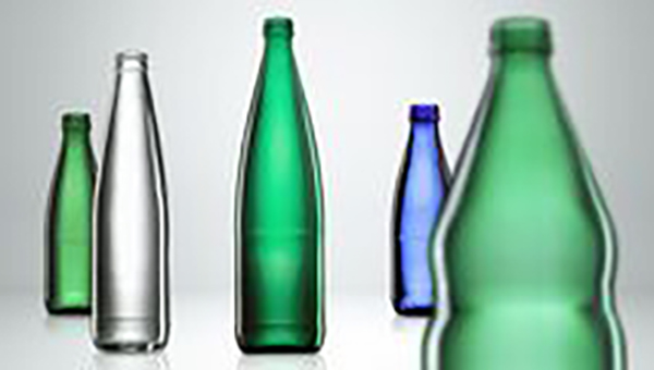 Glass bottles for mineral water and soft drinks