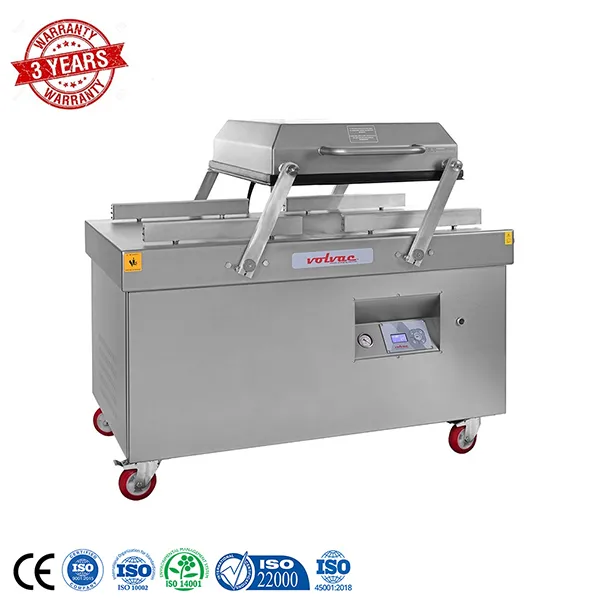 DOUBLE CHAMBER VACUUM PACKAGING MACHINES - VOLVAC W86