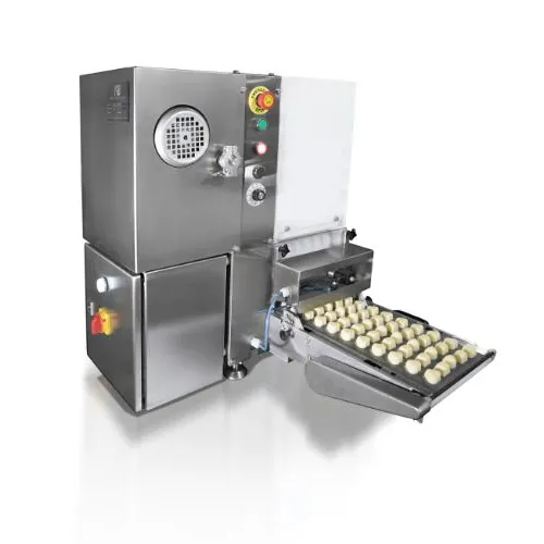 Automatic forming machine for fruit pastes