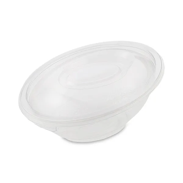 Slant rPET Lid for 500ml Salad Bowl