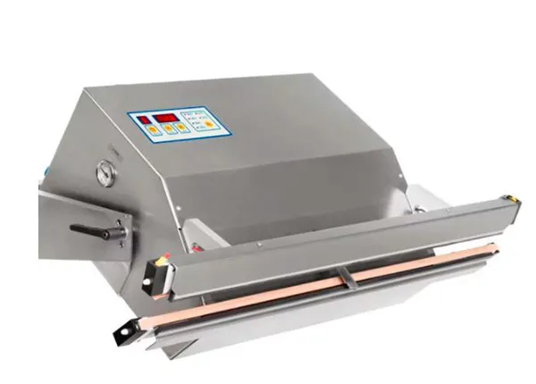 Film sealing unit MV with air extraction