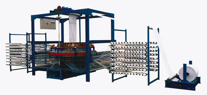 Big-sized 4-shuttle circular loom