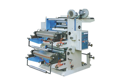 2 color flexographic printing machine