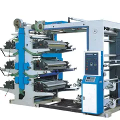 6 color flexographic printing machine