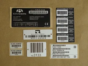 Metal Barcode Labels