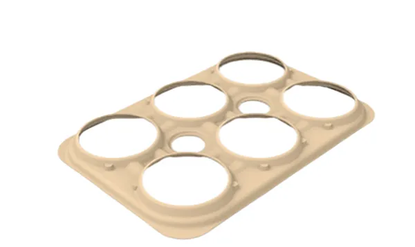 Molded Fiber Beer Can Holders